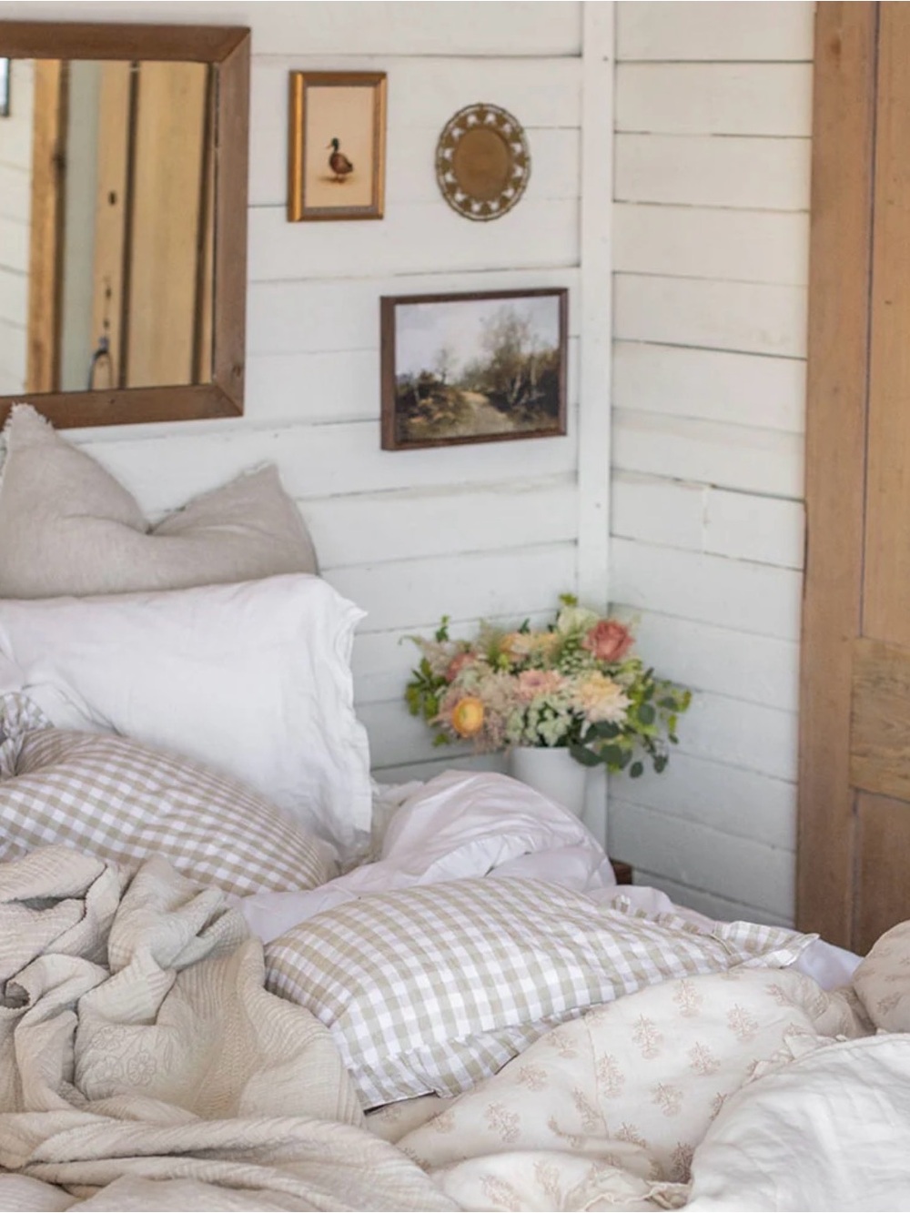 Jillian Harris Fall 2026 Jilly Box - Accents De Ville: Gingham Cushion Cover